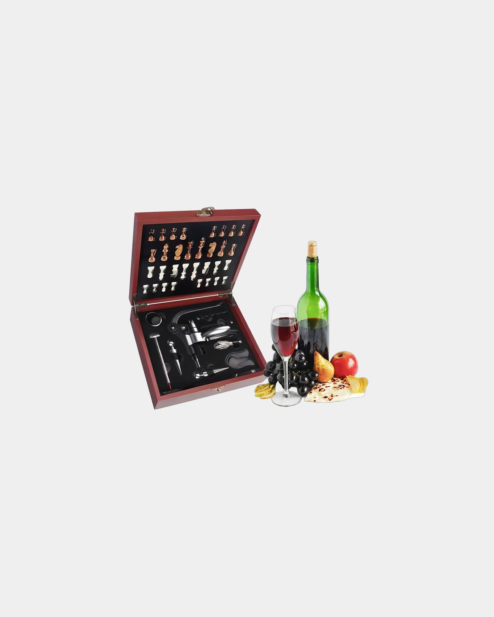 Custom 9-piece wine opener gift set with case - 2